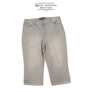 Gloria Vanderbilt Blue Striped Pants